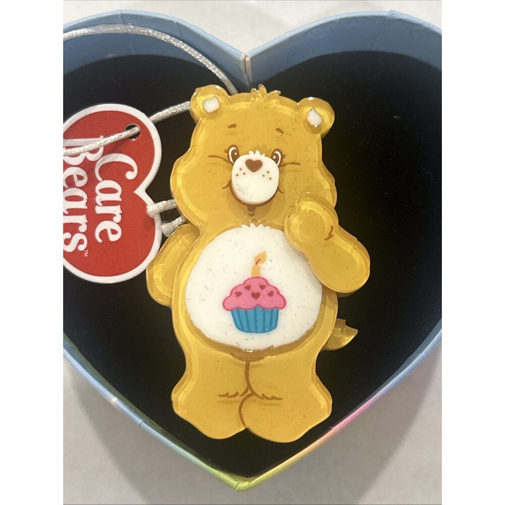 Erstwilder Care Bears Birthday Bear Brooch BNIB